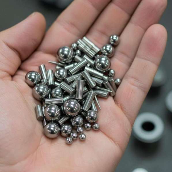 Комплектующие для подшипников: шары, иглы, ролики