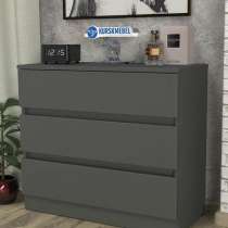 Комод деревянный для вещей три ящика, в Москве