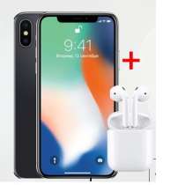 IPhone X+ беспроводные наушники airpods в подарок, в Владивостоке