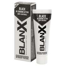 Зубная паста Blanx Black Charcoal с древесным углем, 75 мл, BlanX, в Москве