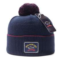 Шапка мужская Paul Shark pompon flap синий, в Москве