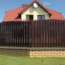 Забор металлический штакетник, в Омске