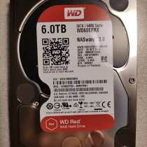 HDD WD Red 6 TB WD60EFRX SATA / NAS Hard Drive, в г.Москва