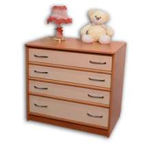 Комод КМ-3 "Атлантида" вишня ЕвроМебель, в Новокузнецке