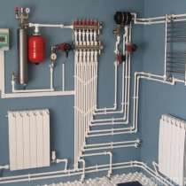 Монтаж системы отопления загородного дома под ключ, в Екатеринбурге