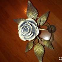 Кованая (железная) роза на подарок, в Ростове-на-Дону