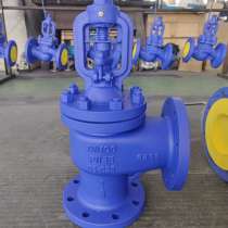 Клапан сильфонный запорный угловой стальной фланцевый, в г.Вэньчжоу