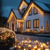 Монтаж уличных гирлянд, в Челябинске