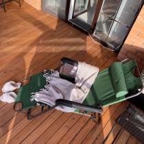 Шезлонг новый, в Москве