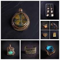 Украшения ручной работы из меди, латуни, натуральных камней, в Волгограде