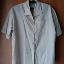 Рубашка блузка кофточка женская серая с кармашком 50-52 разм, в Сыктывкаре