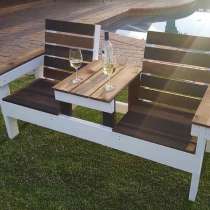 Садовая скамья, кресло, стол, DIY мебель, в Балашихе