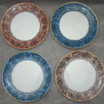 Лимож тарелки фарфоровые 4шт (W339), в Москве