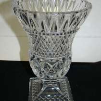 Ваза хрустальная винтажная (X230), в Москве