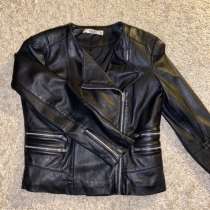 Кожаная куртка MANGO, в Москве