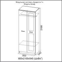 МС "Амаретти 1" Шкаф ТЦ Февраль Комфорт, в Балахне