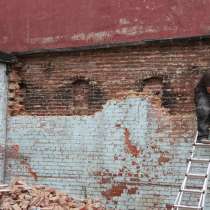 Ремонт кирпичных фасадов. Восстановление кладки стен, в Новосибирске