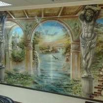 Художественная роспись стен, в г.Караганда