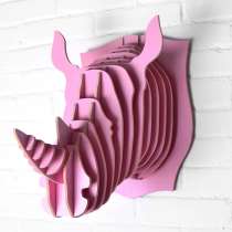 Дизайн Арт Декор Подарок Rhino (Носорог), в Москве