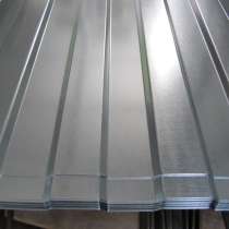 Заборный профлист белый алюминий, в Кисловодске