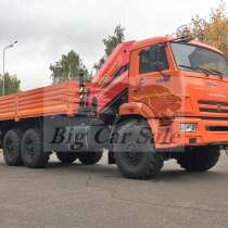 Бортовой автомобиль КАМАЗ 43118 с КМУ ИМ-150N, в Ярославле
