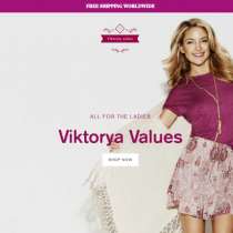 Аll for the ladies in Viktorya Values shop, в г.Los Angeles