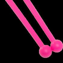 Булавы для художественной гимнастики У714, 35 см, розовые, в Сочи