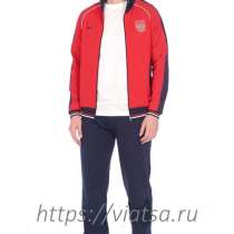 Спортивный костюм мужской, 789/2, красный, в Москве