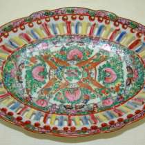 Блюдо лоток фарфоровый ажурный (X206), в Москве