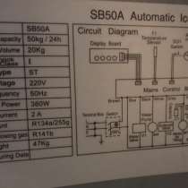 Льдогенератор automatic ice maker SB50A, в Москве