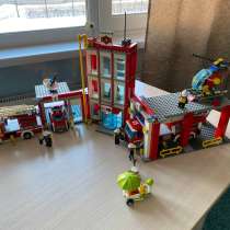 Lego City пожарная станция c дополнением оригинал, в Санкт-Петербурге