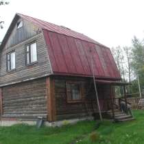 Продается бревенчатый дом с подполом, баня, участок 9 соток, в Обнинске