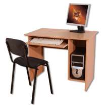 Стол компьютерный "Мини" вишня ЕвроМебель, в Новокузнецке