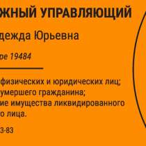 Услуги Арбитражного управляющего в Санкт-Петербурге, в Санкт-Петербурге