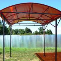 Навес автомобильный, в Кировске