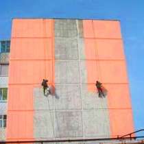 Покраска стен фасадов, крыш домов, в Новосибирске