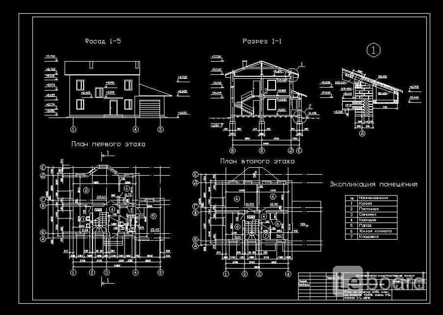 Autocad готовые чертежи